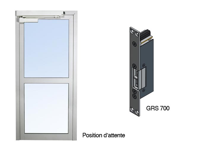GROOM : Ouvre Ferme porte et gâche électrique GRS700